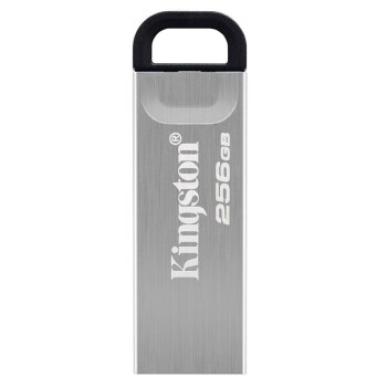 金士顿（Kingston）256GB USB 3.2 Gen 1 U盘 DTKN 大容量U盘 金属外壳 读速200MB/s 学习办公投标电脑车载通用