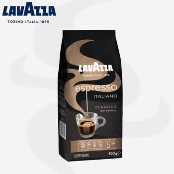 拉瓦萨（LAVAZZA）意大利拉瓦萨lavazza意式浓缩咖啡豆500g