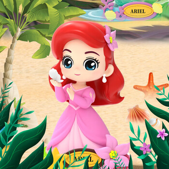 爱丽儿(已拆盒) 迪士尼公主花园梦