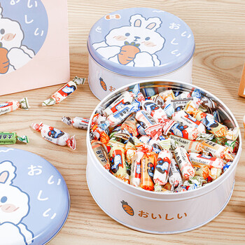 经典大白兔奶糖礼盒装混合口味糖果女友学生毕业生日礼物 虎年 500g