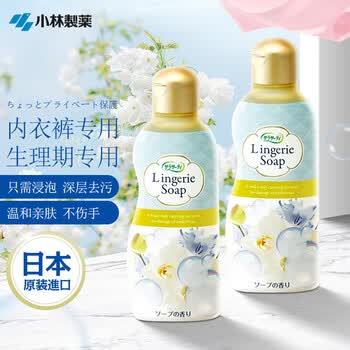 小林制药（KOBAYASHI）进口内衣洗衣液120ml*2瓶 生理期专用去血渍除菌内裤清洗剂洁内宝