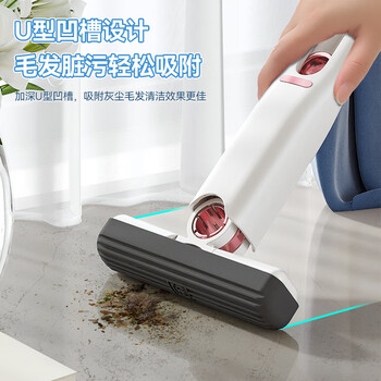苏力达手持多功能迷你小拖把桌面拖布厨房浴室海绵吸水免手洗懒人拖布