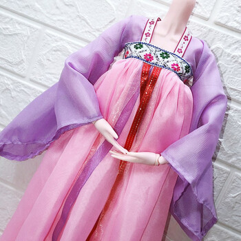 唐三小舞芭比娃娃的衣服 古代娃娃玩具衣服60厘米古装礼服洋娃娃换装