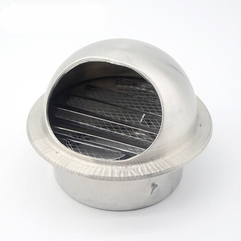 新风换气abs圆形风口新风口圆盘旋转百叶中央空调进出排风口 150mm不