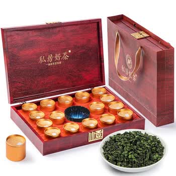 印象堂茶叶礼盒装铁观音新茶320g16小罐配精美茶杯乌龙茶父亲节