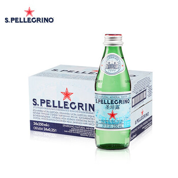 圣培露(S.Pellegrino)意大利含气天然矿泉水气泡水 饮用水 250ml*24瓶 圣培露(S.Pellegrino)意大利含气天然矿泉水气泡水 饮用水 250ml*24瓶