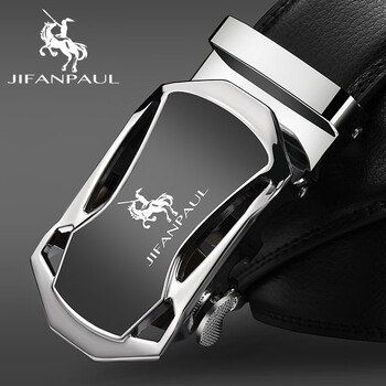 纪梵保罗(jifanpaul)纪梵保罗皮带男士腰带自动扣裤带牛皮2022新款男