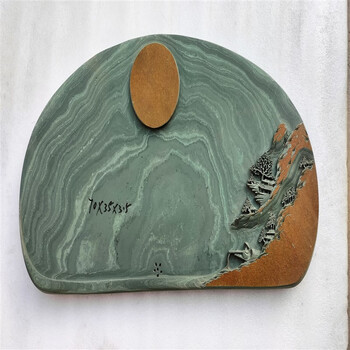 流彗端砚茶盘 端砚石茶盘天然整块乌金石茶海紫袍玉带石材歙砚石头茶