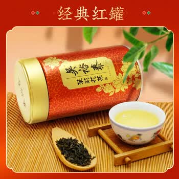 吴裕泰茉莉花茶 茉莉小鲜罐 浓香型特种100g 六窨含芽鲜爽 罐装