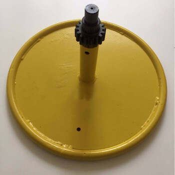 otis西子奥的斯电梯主机盘车轮 sfd-mp5无齿轮曳引机盘车小齿轮 短