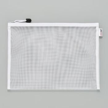 斯图(sitoo)中高考专用a4文件袋透明网格考试袋收纳文具拉链袋学生笔袋科目袋学习用品 白色1个装 斯图(sitoo)中高考专用a4文件袋透明网格考试袋收纳文具拉链袋学生笔袋科目袋学习用品 白色1个装