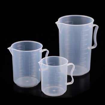 冰禹 BYrl-198 实验室塑料刻度杯 塑料烧杯 实验室器皿 塑料量杯 1000ml 2个 冰禹 BYrl-198 实验室塑料刻度杯 塑料烧杯 实验室器皿 塑料量杯 1000ml 2个