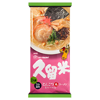 玛尔泰久留米风味拉面188g两人份日本进口九州风味日式网红速食方便面