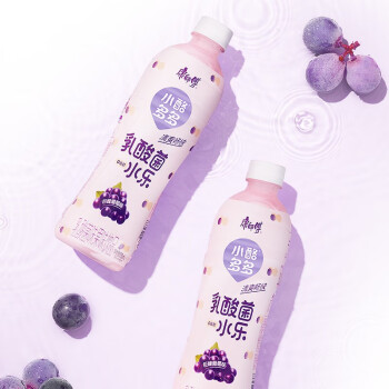 康师傅 小酪多多原味葡萄味500ml*15瓶乳酸菌饮料清爽畅快家庭装整箱