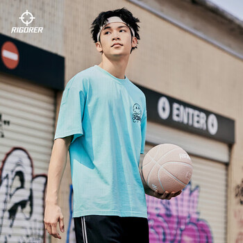 准者篮球准者篮球7号成人儿童室内外通用湿耐磨标准PU粉色篮球