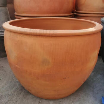 石头水缸 陶瓷鱼缸水缸养鱼阳台睡莲荷花缸窑厂直发捡漏古法养鱼盆