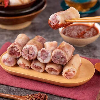 正宗内蒙古羊肉肠2斤 手工羊肉灌肠羊肠灌肉网红恩克肉肠4斤 羊肉肠4