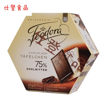 母亲节5折德国feodora公爵夫人赌神同款黑巧克力60 零食喜礼盒225g 60 黑巧克力 30片盒装 中通 图片价格品牌报价 京东