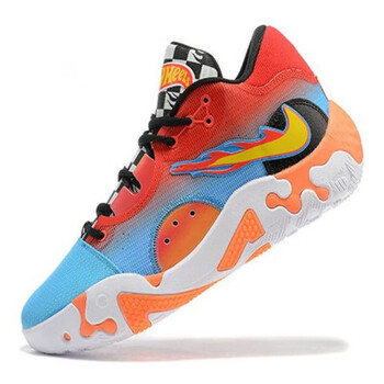 迈鱼pg6保罗乔治6代蓝粉樱花粉全情人节低帮实战缓震运动鞋篮球鞋男 6