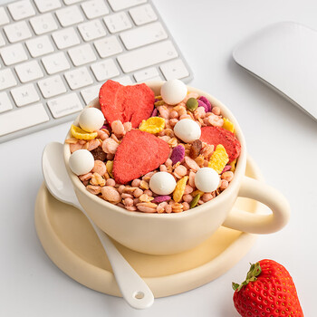 好麦多奇亚籽坚果谷物水果燕麦片草莓优脆乳105g即食零食营养早餐凑单