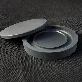 芬尚文房四宝砚台 4寸墨海砚台 天然罗纹石质圆盆砚台 学生毛笔书法绘画练习盛墨汁磨墨用石头砚含盖