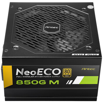 安钛克 Antec NE850W金牌全模组/ATX3.0/原生PCIe5.0/支持40系显卡/全日系电解电容/双8pin电脑主机电源 安钛克 Antec NE850W金牌全模组/ATX3.0/原生PCIe5.0/支持40系显卡/全日系电解电容/双8pin电脑主机电源