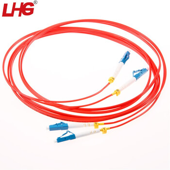 lc-lc单模万兆双芯光纤跳线光纤线缆 2芯成对尾纤os2超电信级两端双头
