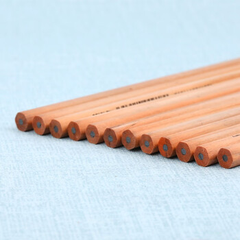 LYRA德国艺雅2B铅笔 经典六角小学生考试涂卡一年级美术素描绘图笔原木杆-12支/盒L1340102 LYRA德国艺雅2B铅笔 经典六角小学生考试涂卡一年级美术素描绘图笔原木杆-12支/盒L1340102