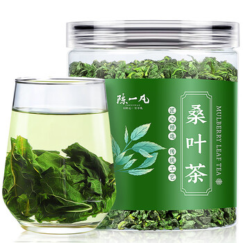 陈一凡 桑叶茶 精选霜后桑葚叶炒制新鲜桑叶 罐装150g【买2送1】 陈一凡 桑叶茶 精选霜后桑葚叶炒制新鲜桑叶 罐装150g【买2送1】