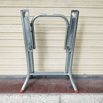 简约折叠桌腿支架折叠桌架铁桌脚架子餐桌脚架 折叠 桌子支架定制 厚