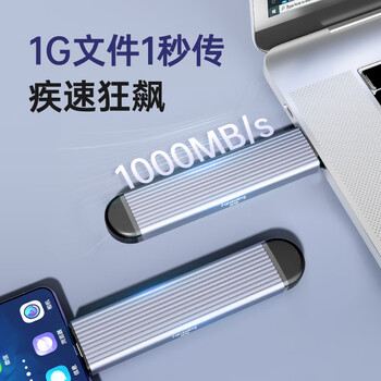 梵想（FANXIANG）M.2 NVMe/SATA双协议移动硬盘盒 Type-C/USB3.2双接口固态SSD笔记本电脑直插式硬盘盒 MD80
