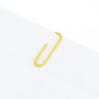 得力（deli）得力29mm彩色回形针 3#金属曲别针 办公室文具用品 资料收纳整理用品 100枚/盒 0024