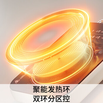 九阳（Joyoung）围炉煮茶电陶炉电磁炉家用新型电磁灶电池炉2200W大功率猛火低音低辐射多锅具适配火锅炉C22S-X9