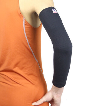 LP668护肘健身篮球骑行羽毛球卧推网球肘关节加长型全手臂护套 M