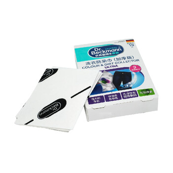 贝克曼博士(Dr.Beckmann)洗衣防染巾加厚版10片 抗染色布吸色片配合洗衣液 德国进口 贝克曼博士(Dr.Beckmann)洗衣防染巾加厚版10片 抗染色布吸色片配合洗衣液 德国进口