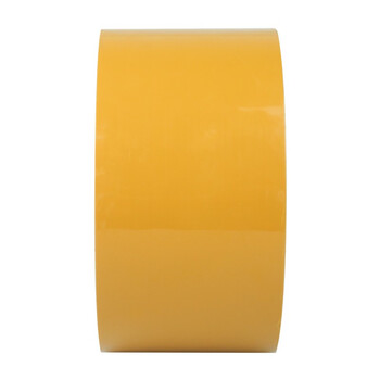 天章（TANGO）米黄色胶带60mm*100Y*(91.4米/卷)*6卷高品质胶黄宽胶带封箱车间仓库打包防台风专用