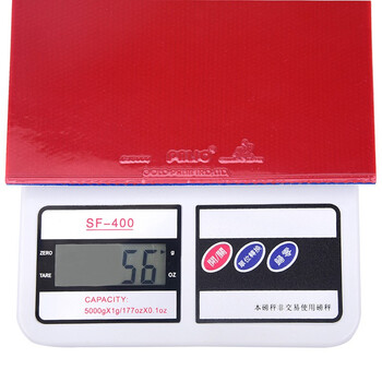 拍里奥(Palio)蓝海绵CJ8000轻快型套胶皮 专业版乒乓球拍胶皮反胶 红色36-38度 拍里奥(Palio)蓝海绵CJ8000轻快型套胶皮 专业版乒乓球拍胶皮反胶 红色36-38度