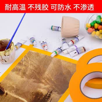 斯图（sitoo）美纹纸胶带拼豆美纹纸美缝胶带易撕不留痕分色和纸胶带弱粘性美纹纸 高粘  40mm*20m3卷装/筒