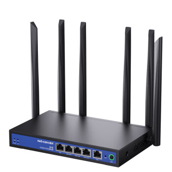 磊科（netcore）B18千兆企业无线路由器 wifi6双频1800M无线家用商用高速路由 支持IPTV/Mesh组网/策略路由
