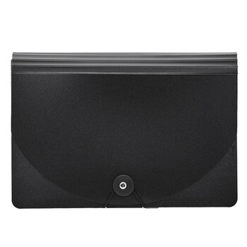 斯图sitoo A4风琴包文件收纳夹开学季学科袋多层可伸缩档案夹学生分类试卷册合同票据资料册 6279带盖12格