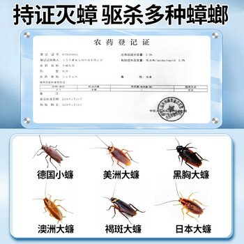 地依猫蟑螂药全杀蟑胶饵除蟑螂魔盒家用端灭蟑神器小强克星窝蟑螂屋