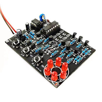 伍陆电子模拟三相交流电机正反转控制电路电子焊接套件高职单招TJ-56-532 （直插元件）