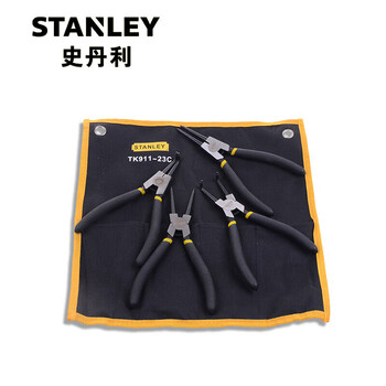 史丹利（STANLEY）德式卡簧钳7寸 4件套套装 TK911-23C