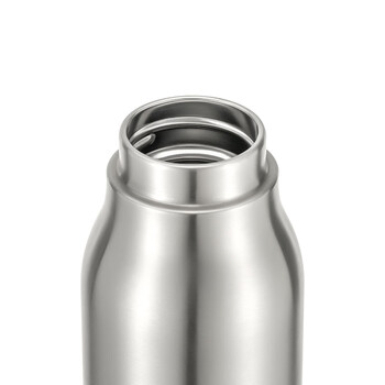 齐心（COMIX）保温杯304不锈钢内胆手提保温杯男士商务黑色LC-509 600ml 