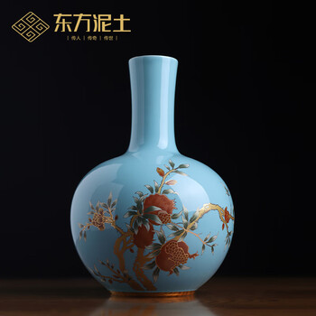 新古典装饰花瓶- 京东