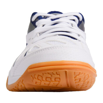 李宁乒乓球鞋男女款 专业乒乓球运动鞋牛筋底旋风 白蓝 42 李宁乒乓球鞋男女款 专业乒乓球运动鞋牛筋底旋风 白蓝 42