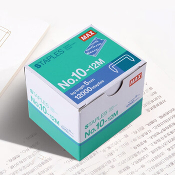 MAX美克司HD-10系列专用钉10# 穿透力强大容量钉12000枚/盒 NO.10-12M