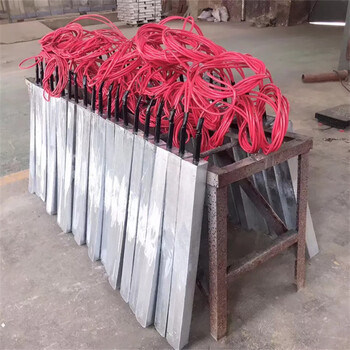 pccp水务管道锌合金牺牲阳极 埋地管线用zp-2锌阳极33kg 国标品质