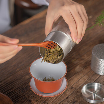 京东京造 茶叶罐 锡制储物罐密封罐保鲜罐【礼盒】 金属锡罐 大号 京东京造 茶叶罐 锡制储物罐密封罐保鲜罐【礼盒】 金属锡罐 大号