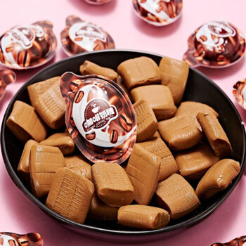 3d咖啡糖奶糖特浓榴莲糖创意软糖咖啡粉糖果50粒上班休闲零食 3d咖啡